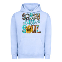 Pigment Grape Ice sassy little soul Urban Hoodie - NancyCooperArtShop