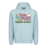 Blue Mist some bunnys needs vodka Premium Hoodie - MaliasSmallBusiness