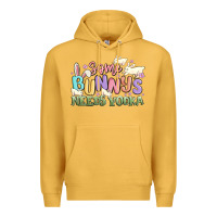 Mustard some bunnys needs vodka Premium Hoodie - MaliasSmallBusiness