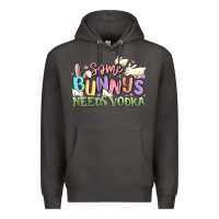 Smoke some bunnys needs vodka Premium Hoodie - MaliasSmallBusiness