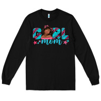 Black girl mom afro black girl Long Sleeve Tee - texasbilliewilder