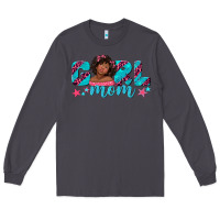 Smoke girl mom afro black girl Long Sleeve Tee - texasbilliewilder
