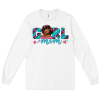 White girl mom afro black girl Long Sleeve Tee - texasbilliewilder