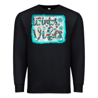 Black winter vibes Premium Sweatshirt - JahusDesignShop