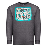Charcoal Heather winter vibes Premium Sweatshirt - JahusDesignShop
