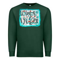 Sports Green winter vibes Premium Sweatshirt - JahusDesignShop