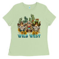 Matcha wild west western gnome Ladies Tee - BarkalooDesign