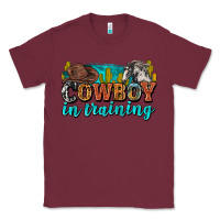 Burgundy cowboy in training Classic Tee - Zillion Design Studio