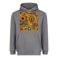 Storm our lady of guadalupe sunflower  seamless pattern Heavyweight Hoodie - JahusDesignShop