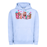 Pigment Grape Ice nail tech coffee cups Urban Hoodie - NancyCooperArtShop