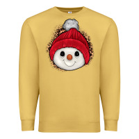 Antique Gold snowman Premium Sweatshirt - JahusDesignShop