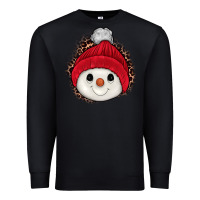 Black snowman Premium Sweatshirt - JahusDesignShop