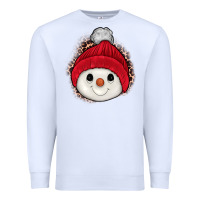 White snowman Premium Sweatshirt - JahusDesignShop