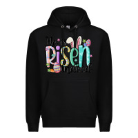 Black he is risen indeed Premium Hoodie - MaliasSmallBusiness