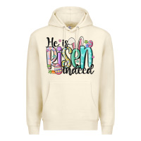 Sandshell he is risen indeed Premium Hoodie - MaliasSmallBusiness