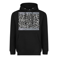 Black grey leopard Heavyweight Hoodie - JahusDesignShop