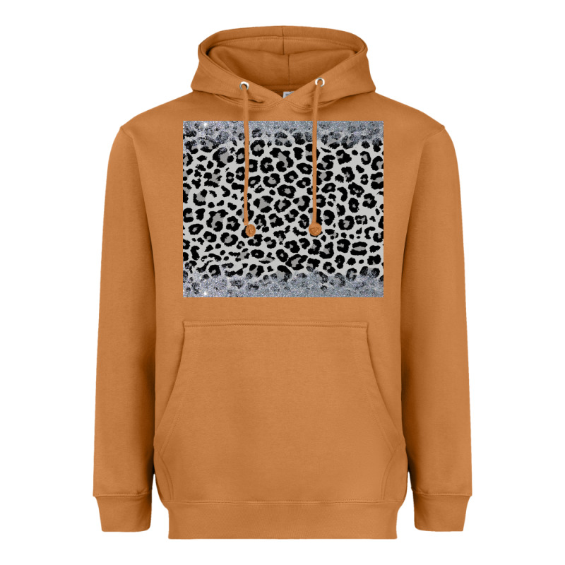 Grey Leopard Heavyweight Hoodie by JahusDesignShop | Teevron