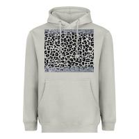 Moon Dust grey leopard Heavyweight Hoodie - JahusDesignShop