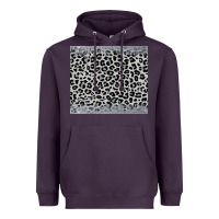 Plum grey leopard Heavyweight Hoodie - JahusDesignShop