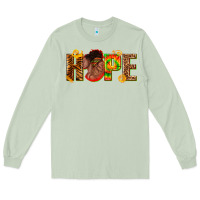 Matcha hope afro Long Sleeve Tee - texasbilliewilder