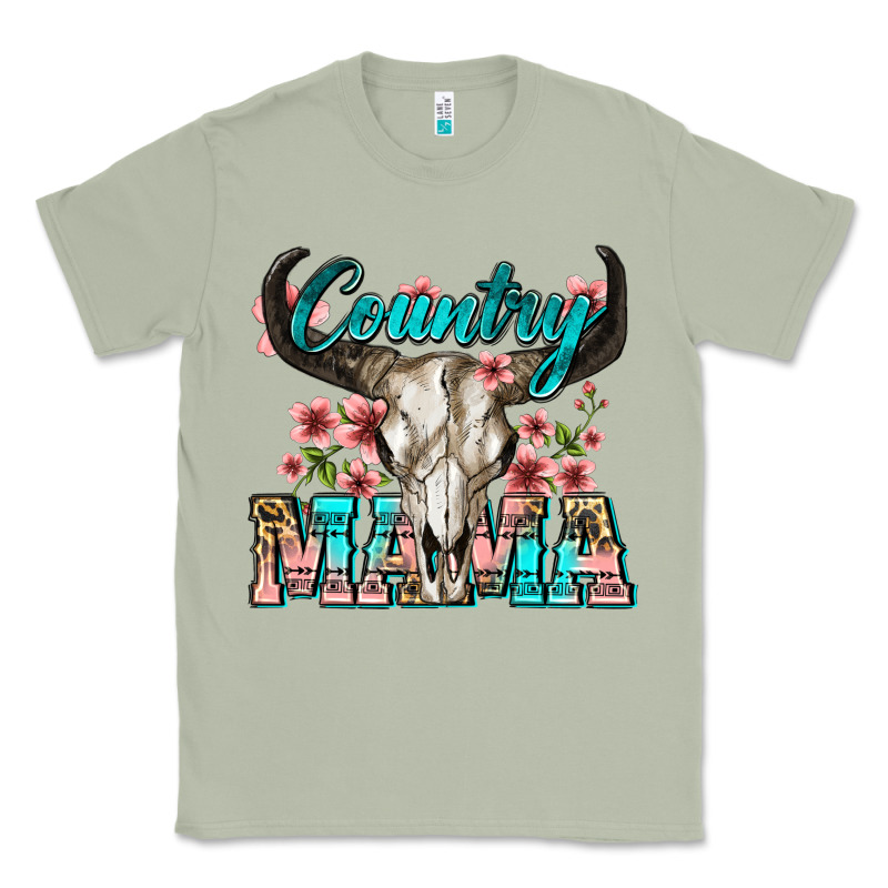 Country Mama Classic Tee by Zillion Design Studio | Teevron