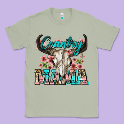 Country Mama Classic Tee Designed By Zillion Design Studio