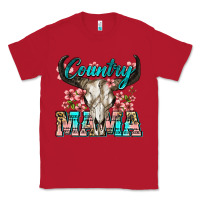 Red country mama Classic Tee - Zillion Design Studio