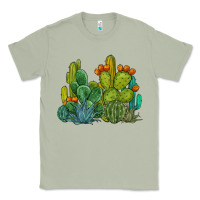 Matcha watercolor cactus Classic Tee - BarkalooDesign