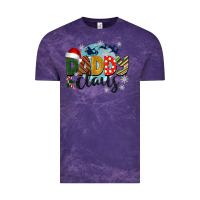 Cloud Purple daddy claus christmas Vintage Tee - BarkalooDesign
