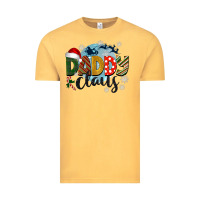 Vintage Mustard daddy claus christmas Vintage Tee - BarkalooDesign