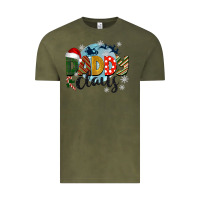 Vintage Olive daddy claus christmas Vintage Tee - BarkalooDesign