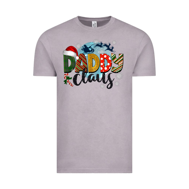 Daddy Claus Christmas Vintage Tee by BarkalooDesign | Teevron