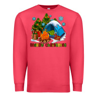 Cardinal merry Christmas camp Premium Sweatshirt - AdoDesignShop