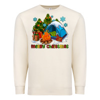 Sandshell merry Christmas camp Premium Sweatshirt - AdoDesignShop