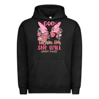 Pigment Black god is within her she will not fail Urban Hoodie - MaliasSmallBusiness