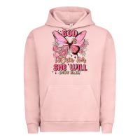 Pigment Salmon god is within her she will not fail Urban Hoodie - MaliasSmallBusiness
