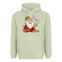 Matcha santa coffee Heavyweight Hoodie - JahusDesignShop