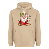 Mushroom santa coffee Heavyweight Hoodie - JahusDesignShop