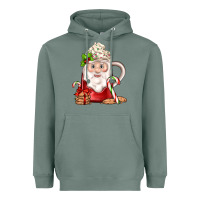 Sage santa coffee Heavyweight Hoodie - JahusDesignShop