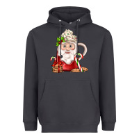 Smoke santa coffee Heavyweight Hoodie - JahusDesignShop