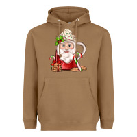 Toasted Coconut santa coffee Heavyweight Hoodie - JahusDesignShop