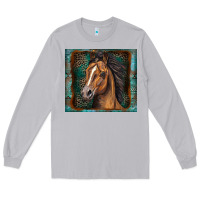 Moon Dust western horse Long Sleeve Tee - Zillion Design Studio
