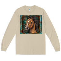 Mushroom western horse Long Sleeve Tee - Zillion Design Studio