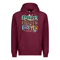 Burgundy easter vibes Premium Hoodie - MaliasSmallBusiness