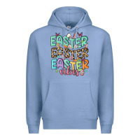 Colony Blue easter vibes Premium Hoodie - MaliasSmallBusiness