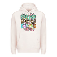 Pale Pink easter vibes Premium Hoodie - MaliasSmallBusiness