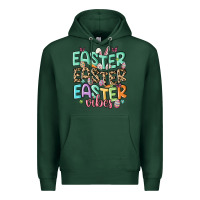 Sports Green easter vibes Premium Hoodie - MaliasSmallBusiness