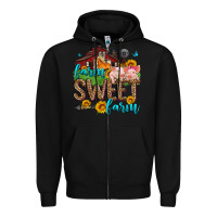 Black farm sweet farm Zipper Hoodie - Zillion Design Studio