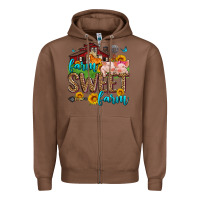Chestnut farm sweet farm Zipper Hoodie - Zillion Design Studio