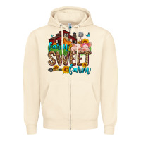 Sandshell farm sweet farm Zipper Hoodie - Zillion Design Studio